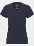 Musto W Original V Neck Ss Tee Musto W Original V Neck Ss Tee Női Póló 597-Navy
