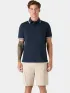 Musto M Original Tipped Pi Férfi Galléros póló 597-Navy-Red
