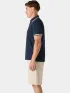 Musto M Original Tipped Pi Férfi Galléros póló 597-Navy-Red