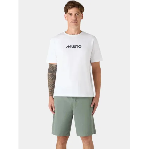 Musto M Classic SS Tee Férfi Póló 002-White