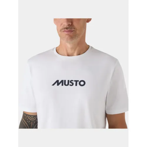 Musto M Classic SS Tee Férfi Póló 002-White