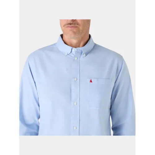 Musto M Original Oxford SH Férfi Ing 600-Pale Blue