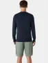 Musto M Original Lite Crew Férfi Pulóver 597-Navy-Red