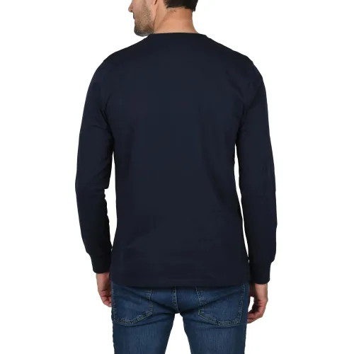 Nautica Ronan LS T-Shirt Nautica Ronan LS T-Shirt Férfi Hosszú ujjú póló 459-Dark Navy