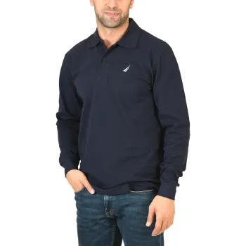 Nautica Briar LS Polo Shirt