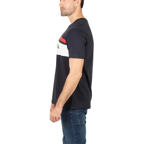 Nautica Matias T-Shirt Férfi Póló 459-Dark Navy