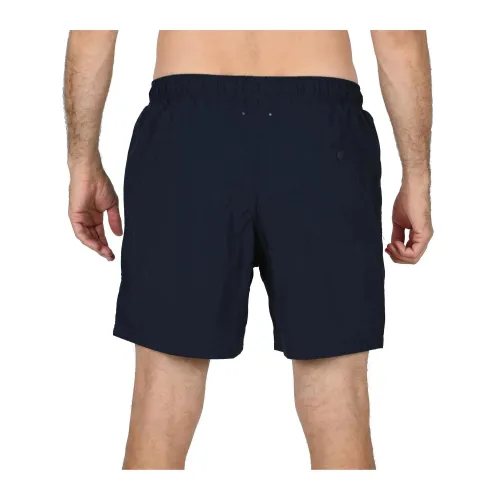 Nautica Knox 4  Swim Short Férfi Beachshort 459-Dark Navy