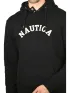 Nautica Ellis OH Hoody Férfi Pulóver 011-Black