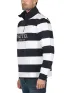 Nautica Foxen 1 Zip Top Férfi Hosszú ujjú póló 459-Dark Navy