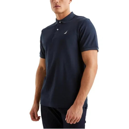 Nautica Maddox Polo Shirt B&T Férfi Galléros póló 459-Dark Navy