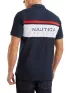 Nautica Maddox Polo Shirt B&T Férfi Galléros póló 459-Dark Navy