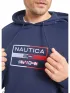 Nautica Brodie OH Hoody Férfi Pulóver 459-Dark Navy
