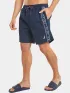 Nautica Sigmund 6” Swim Short Férfi Beachshort 459-Dark Navy