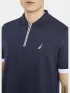 Nautica Halifax Polo Shirt Férfi Galléros póló 459-Dark Navy