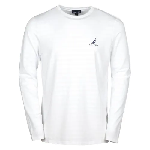 Nautica Larry LS T-shirt Nautica Larry LS T-shirt Férfi Hosszú ujjú póló 908-White
