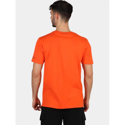 Nautica Sergei T-Shirt Férfi Póló 898-Fiery Red