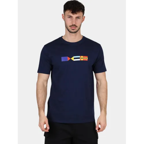 Nautica Federico T-Shirt Nautica Federico T-Shirt Férfi Póló 459-Dark Navy