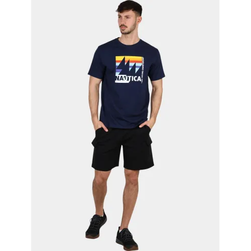 Nautica Jurgen T-Shirt Nautica Jurgen T-Shirt Férfi Póló 459-Dark Navy
