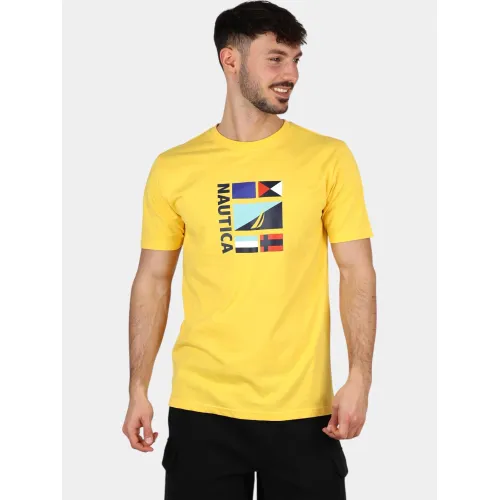 Nautica Joachim T-Shirt Nautica Joachim T-Shirt Férfi Póló 646-Honey