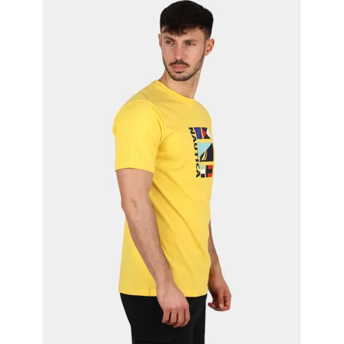Nautica Joachim T-Shirt Nautica Joachim T-Shirt Férfi Póló 646-Honey