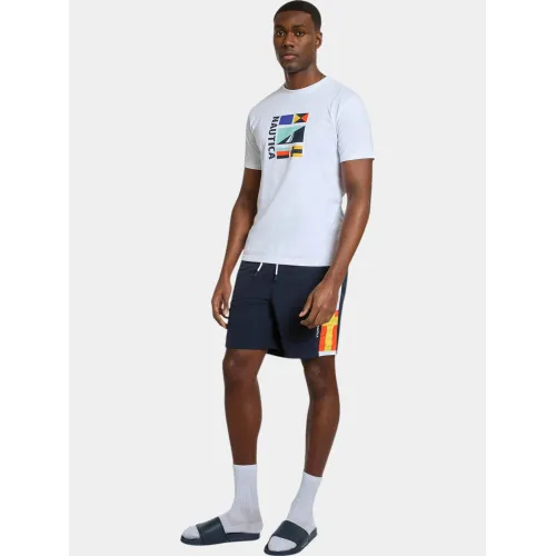 Nautica Joachim T-Shirt Nautica Joachim T-Shirt Férfi Póló 908-White