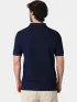 Nautica Amalfi Slim Fit Polo Shirt Férfi Galléros póló 459-Dark Navy