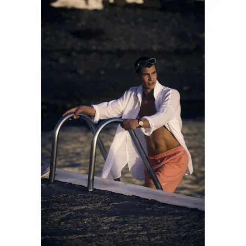 Nautica Vallone 6  Swim Short Férfi Beachshort 723-Terracotta