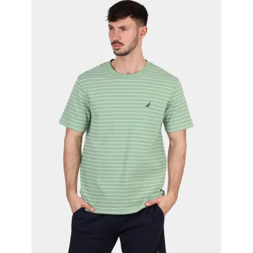 Nautica Gianni T-Shirt Nautica Gianni T-Shirt Férfi Póló 572-Pistachio