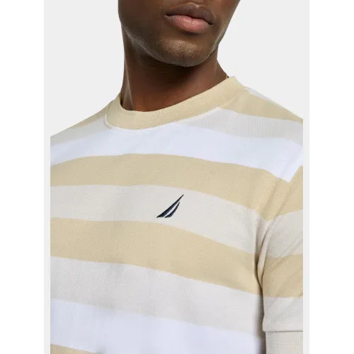 Nautica Salvatore T-Shirt Nautica Salvatore T-Shirt Férfi Póló 248-Buff