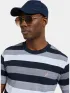 Nautica Salvatore T-Shirt Nautica Salvatore T-Shirt Férfi Póló 459-Dark Navy