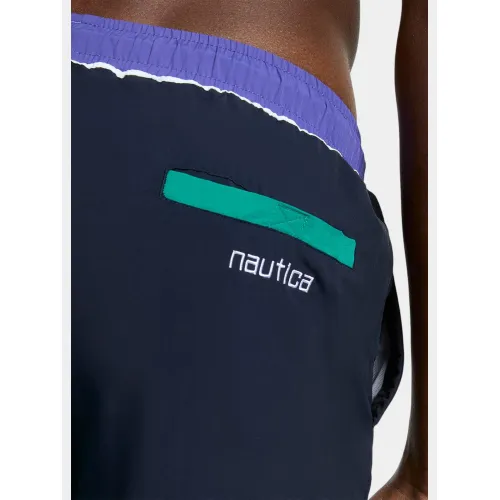 Nautica Bahama 7  Swim Short Férfi Beachshort 940-Multi