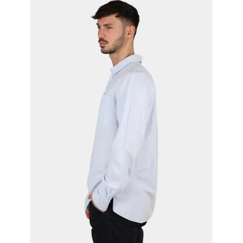 Nautica Barias Ls Shirt Nautica Barias Ls Shirt Férfi Ing 451-Pale Blue