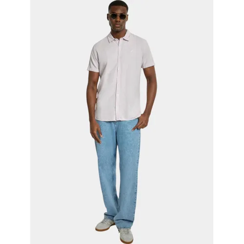 Nautica Andre SS Shirt Nautica Andre SS Shirt Férfi Ing 303-Lilac