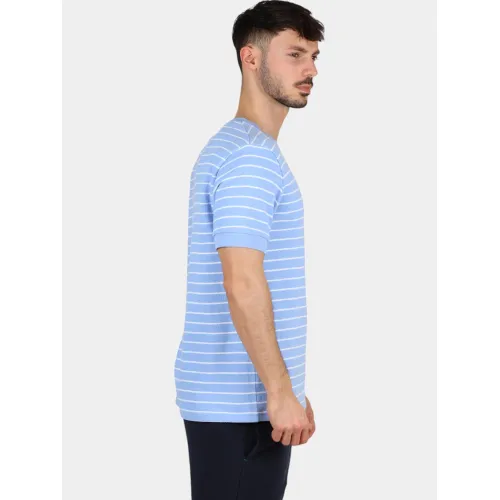 Nautica Whitby T-Shirt Nautica Whitby T-Shirt Férfi Póló 483-Natural Blue