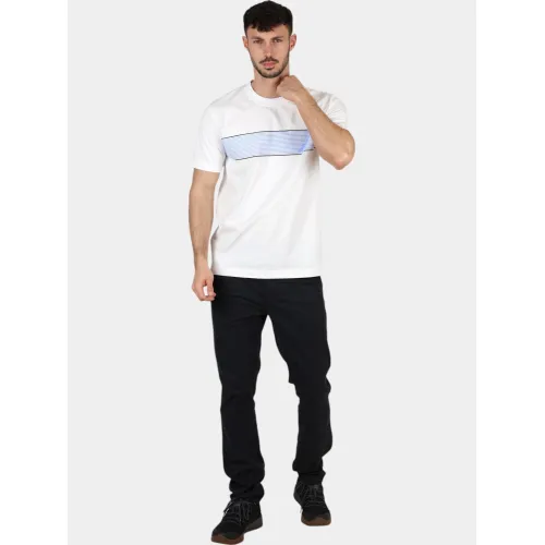 Nautica Sennen T-Shirt Férfi Póló 908-White