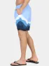 Nautica Penrose 7  Swim Short Férfi Beachshort 483-Natural Blue