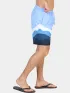 Nautica Penrose 7  Swim Short Férfi Beachshort 483-Natural Blue