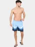 Nautica Penrose 7  Swim Short Férfi Beachshort 483-Natural Blue