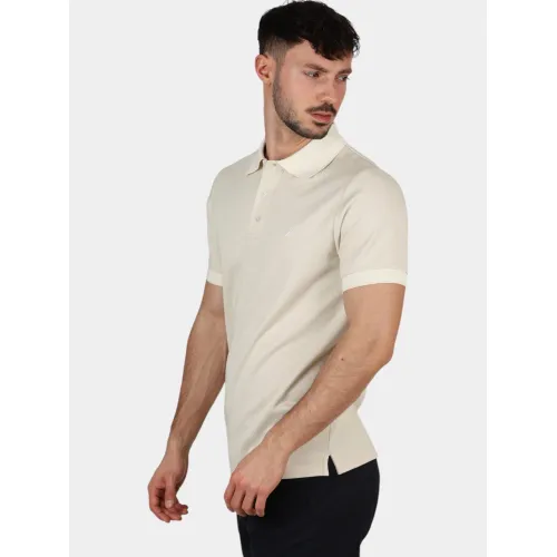 Nautica Harlyn Slim Fit Polo Shirt Férfi Galléros póló 248-Buff