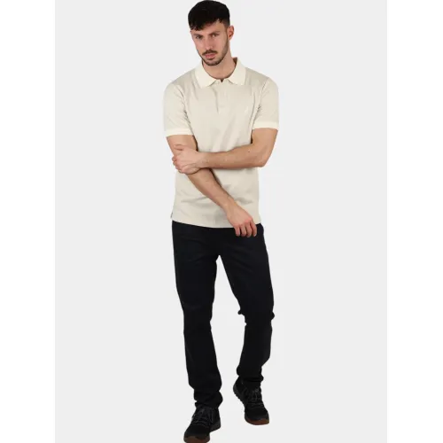 Nautica Harlyn Slim Fit Polo Shirt Férfi Galléros póló 248-Buff