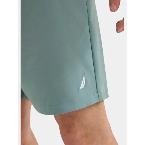 Nautica Milford Swim Short Férfi Beachshort 134-Shadow Grey