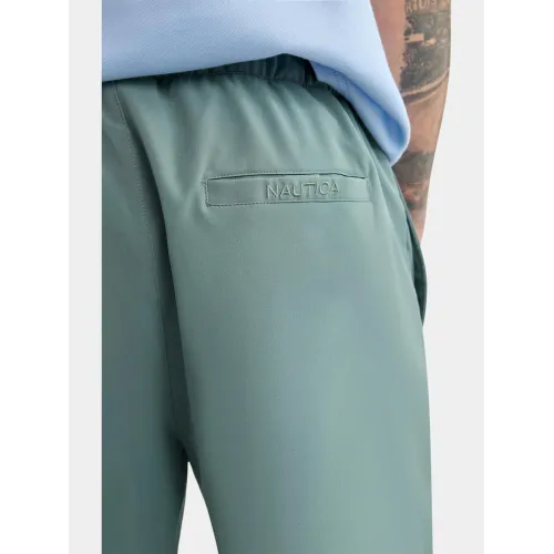 Nautica Milford Swim Short Férfi Beachshort 134-Shadow Grey