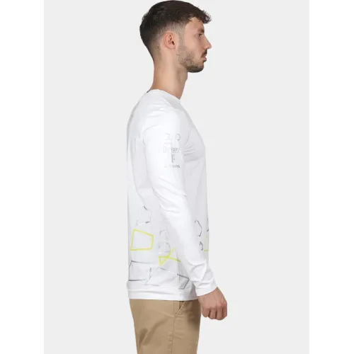 Nautica Lionel 2 LS T-Shirt Nautica Lionel 2 LS T-Shirt Férfi Hosszú ujjú póló 908-White