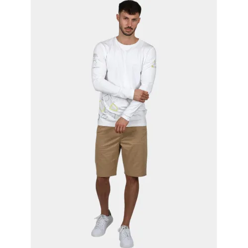 Nautica Lionel 2 LS T-Shirt Nautica Lionel 2 LS T-Shirt Férfi Hosszú ujjú póló 908-White