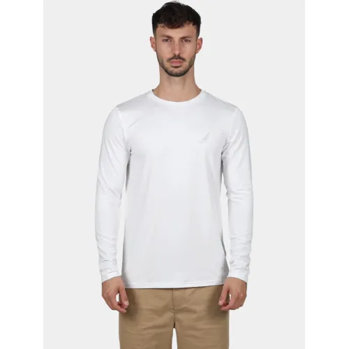 Nautica Lionel LS T-Shirt Nautica Lionel LS T-Shirt Férfi Hosszú ujjú póló 908-White