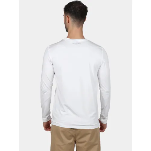 Nautica Lionel LS T-Shirt Nautica Lionel LS T-Shirt Férfi Hosszú ujjú póló 908-White