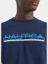 Nautica Koa SS T-Shirt Férfi Póló 459-Dark Navy