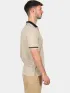 Nautica Bayer Polo Shirt Férfi Galléros póló 207-Latte
