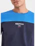 Nautica Celeste T-Shirt Férfi Póló 402-Blue