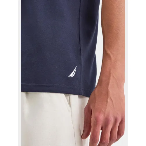 Nautica Celeste T-Shirt Férfi Póló 402-Blue